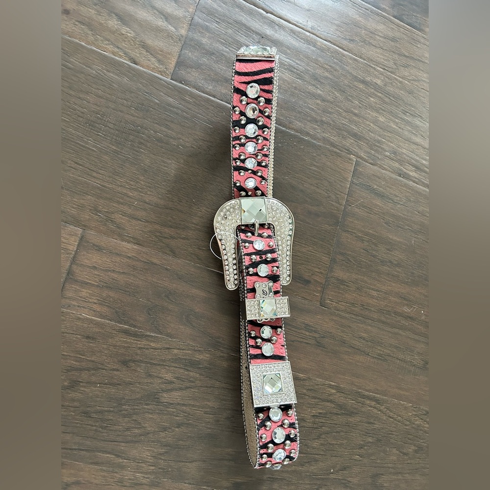 BHW WESTERN COWGIRL BELT Rhinestones